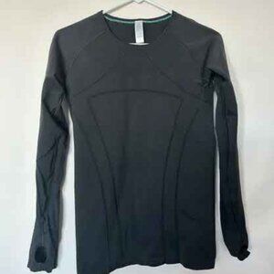 FLAWLESS GENUINE LULULEMON IVIVVA FLY TECH GIRLS LONG SLEEVE SHIRT SIZE 8